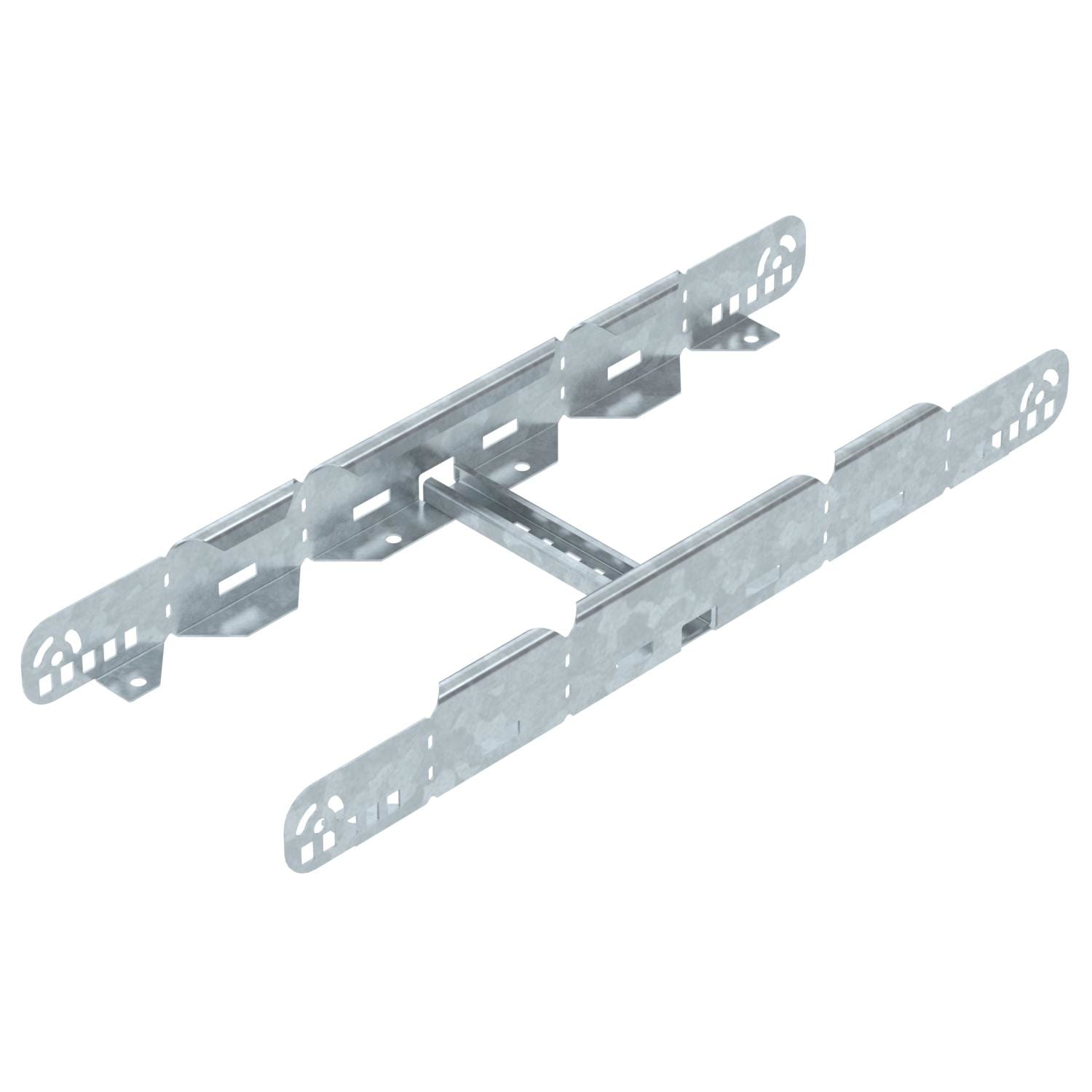 OBO BETTERMANN - Connettore multifunzionale per passerella scaletta 60x200 in acciaio zincato a caldo per immersione.