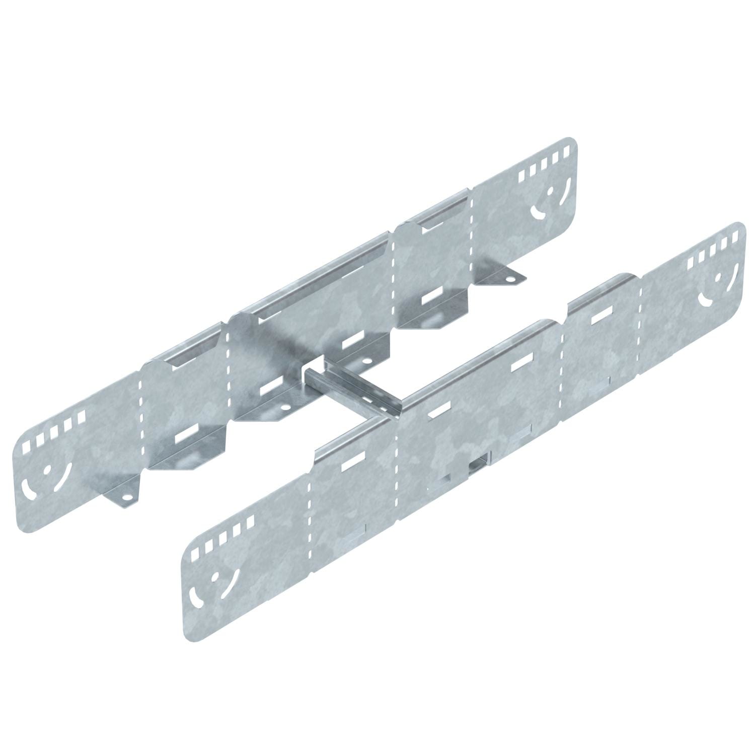 OBO BETTERMANN - Connettore multifunzionale per passerella scaletta 110x200 in acciaio zincato a caldo per immersione LMFV 1120 FT.