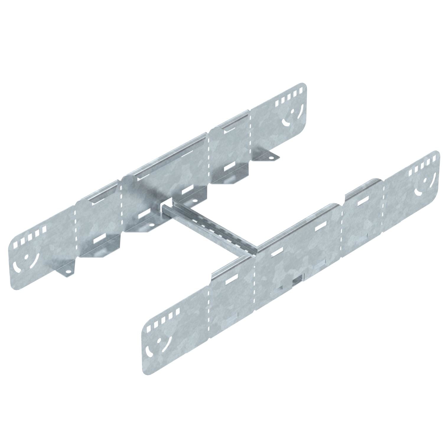 OBO BETTERMANN - Connettore multifunzionale per passerella scaletta 110x300 in acciaio zincato a caldo per immersione.