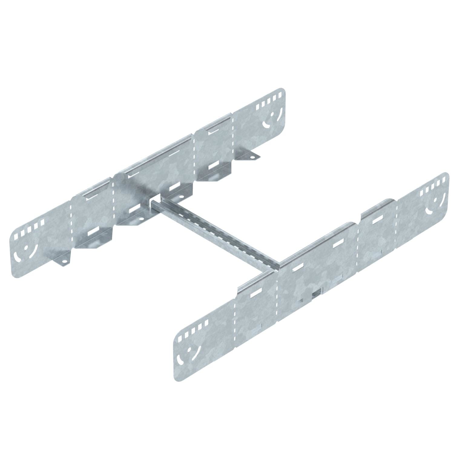 OBO BETTERMANN - Connettore multifunzionale per passerella scaletta 110x400 in acciaio zincato a caldo per immersione LMFV 1140 FT.