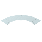 OBO BETTERMANN - Coperchio curva 90° con bussola B200 in Acciaio zincato continuo per LBD 90 200 R3.