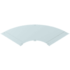 OBO BETTERMANN - Coperchio curva 90° con bussola B600 Acciaio zincato in continuo LBD 90 600 R3 FS.