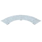 OBO BETTERMANN - Coperchio curva 90° con bussola B200 Acciaio zincato a caldo per immersione.