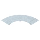 OBO BETTERMANN - Coperchio curva 90° con bussola B300 in acciaio zincato a caldo per immersione.