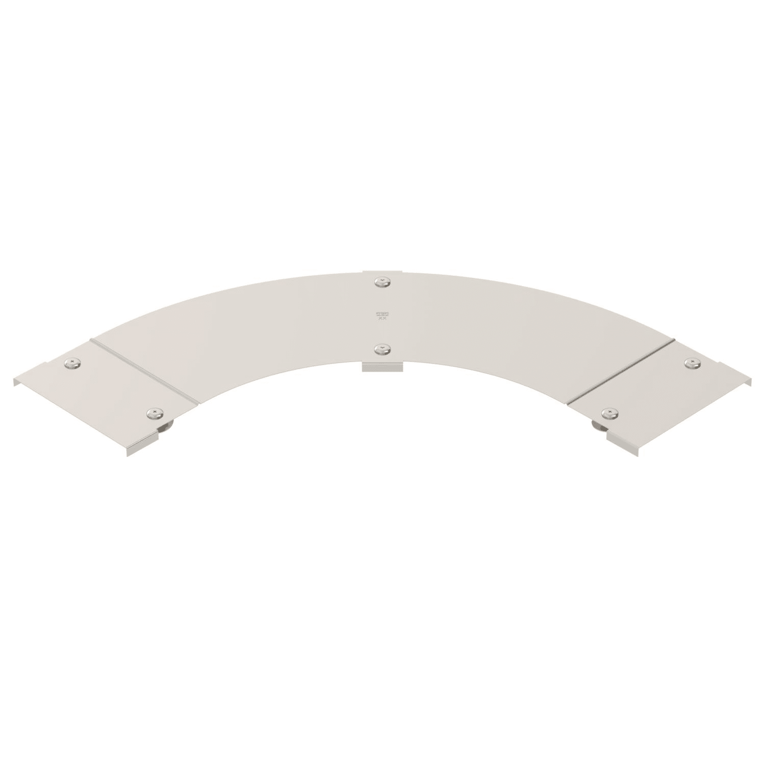 OBO BETTERMANN - Coperchio curva 90Â° con bussola B200 Acciaio INOX A4 1.4571 non trattato ulteriore trattamento LBD 90 200 R3 A4 COPERCHIO CURVA 90.