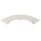 OBO BETTERMANN - Coperchio curva 90° con bussola B200 Acciaio INOX A4 1.4571 non trattato ulteriore trattamento LBD 90 200 R3 A4 COPERCHIO CURVA 90.