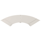 OBO BETTERMANN - Coperchio curva 90° con bussola B400 Acciaio, INOX A4 1.4571 non trattato e ulteriore trattamento.