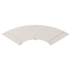 OBO BETTERMANN - Coperchio curva 90° con bussola B500 Acciaio INOX A4 1.4571 non trattato ulteriore trattamento LBD 90 500 R3 A4 COPERCHIO CURVA 90.
