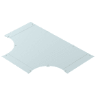 OBO BETTERMANN - Coperchio derivazione a T LTD 600 R3 con bussola B600 in Acciaio zincato continuo.