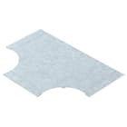 OBO BETTERMANN - Coperchio derivazione a T LTD 600 R3 con bussola B600 in Acciaio zincato a caldo per immersione.