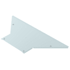 OBO BETTERMANN - Laad 400 R3 FS coperchio derivazione a T con bussola B400 acciaio zincato in continuo.