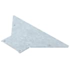 OBO BETTERMANN - Laad 300 R3 Ft Coperchio Derivazione a T con Bussola B300 Acciaio Zincato Caldo per Immersione.