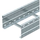 OBO BETTERMANN - WKLG 1630 FS Passerella Traversini scaletta g.portata sponda laterale forata 160x300x6000 Acciaio zincato in continuo.