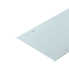 OBO BETTERMANN - Coperchio con bussola grande portata 110 e 160 400x3000 in acciaio zincato continuo WDRL 1116 40 FS.