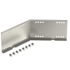 OBO BETTERMANN - Giunto angolare 45 esterno per sistemi grande portata 160 160x500 Acciaio, INOX A2 1.4301 non trattato, ulteriore trattamento.