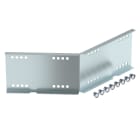 OBO BETTERMANN - Giunto angolare interno 45° per sistemi grande portata WRWV 160 160x500 Acciaio zincato a caldo per immersione.