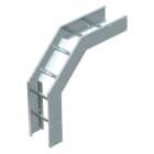 OBO BETTERMANN - Curva 90 gradi discesa per passaggio scaletta pesante 160x400 in acciaio zincato a caldo per immersione.