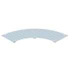 OBO BETTERMANN - Coperchio curva 90° grande portata 110 e 160 B200mm Acciaio zincato in continuo WDBRL 90 20 FS.