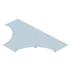 OBO BETTERMANN - Coperchio derivazione a T grande portata 110 e 160 B400mm Acciaio zincatura a nastro Double Dip zinco alluminio WDTRL 400 DD.