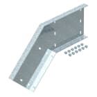 OBO BETTERMANN - Giunto 45 verticale per passaggio scaletta pesante 200 200x500 in acciaio zincato a caldo per immersione.