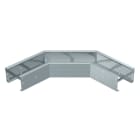 OBO BETTERMANN - Curva 90° per passaggio scaletta pesante 200 200x400 in Acciaio zincato a caldo per immersione.