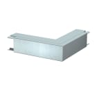 OBO BETTERMANN - Angolo esterno con coperchio 40x40mm in acciaio zincato continuo.
