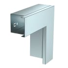 OBO BETTERMANN - Curva piana 60x60mm con coperchio in acciaio zincato continuo.