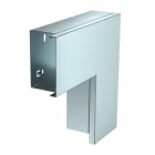 OBO BETTERMANN - Curva piana con coperchio 60x100mm in acciaio zincato continuo.