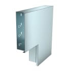 OBO BETTERMANN - Curva piana con coperchio 60x200mm in acciaio zincato continuo.