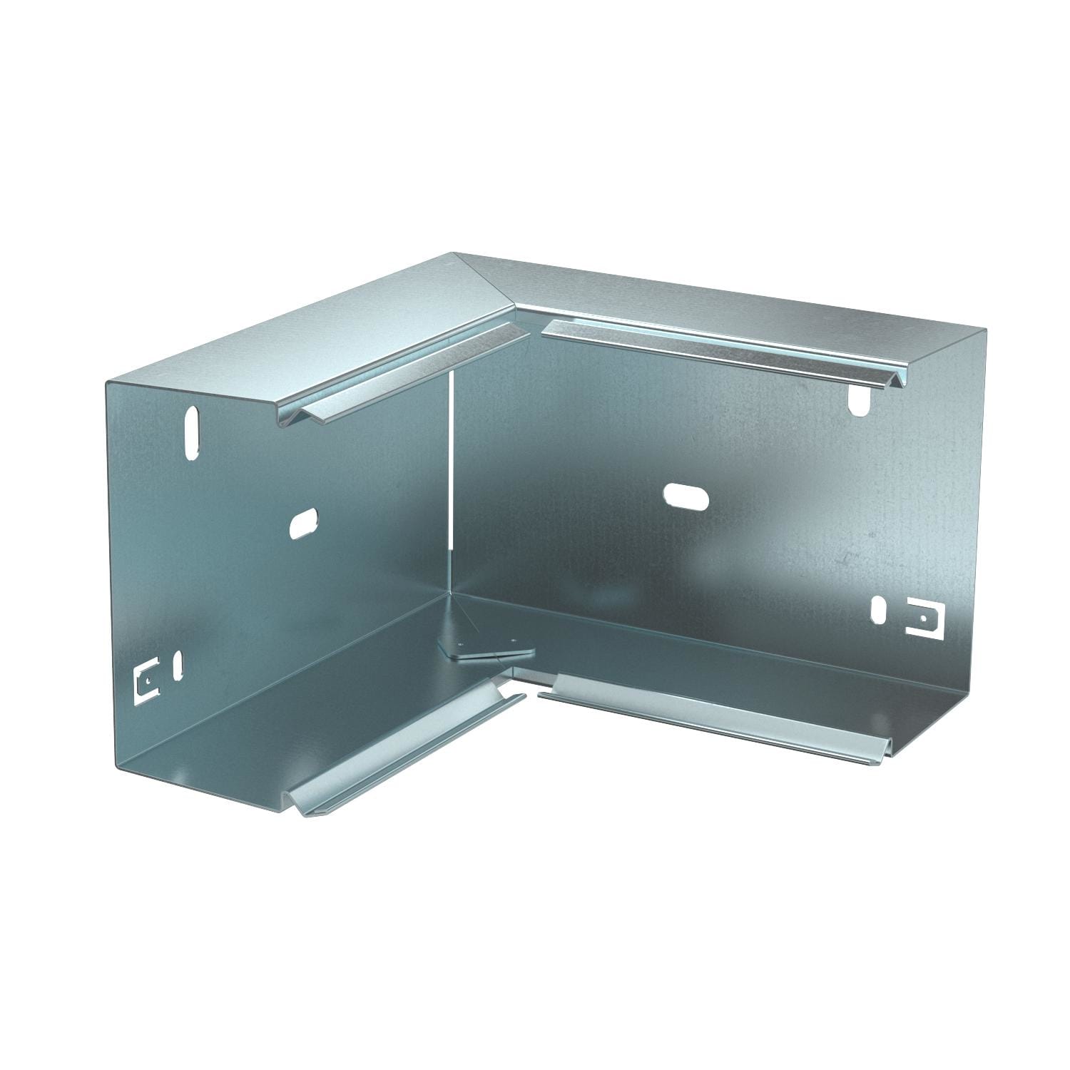 OBO BETTERMANN - Angolo interno 60x100mm in acciaio zincato continuo.