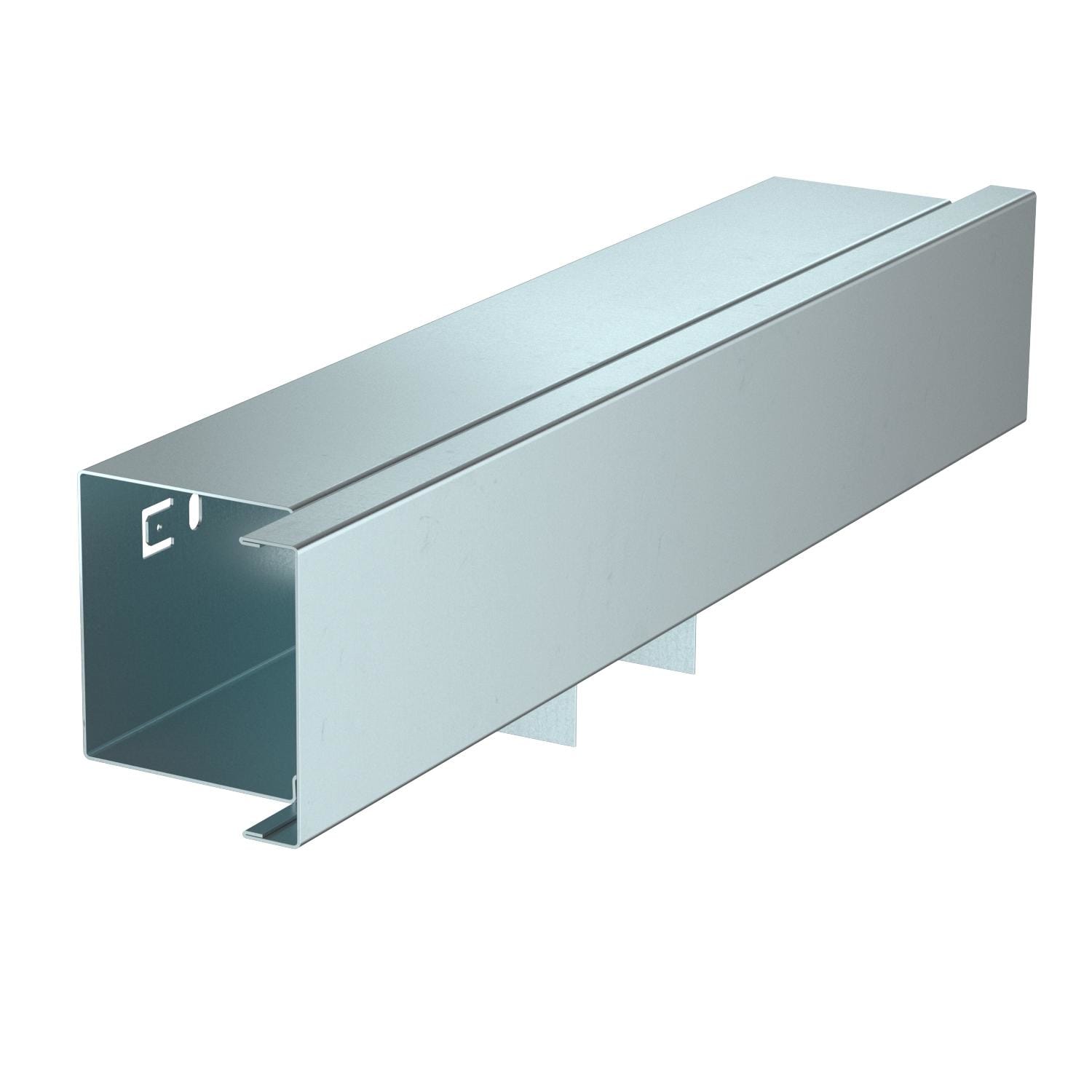 OBO BETTERMANN - Derivazione a T 60x60mm con coperchio in Acciaio zincato continuo.