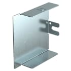 OBO BETTERMANN - Elemento terminale 80x80mm in acciaio zincato continuo LKM E80080FS.