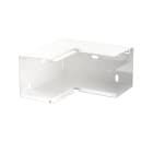 OBO BETTERMANN - Angolo interno 80x80mm in acciaio zincato/plastificato bianco RAL 9010.