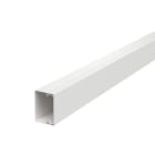OBO BETTERMANN - Canale portacavi 40x60x2000 in Acciaio zincato/plastificato bianco RAL 9010 con base preforata.
