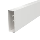 OBO BETTERMANN - Canale portacavi 60x200x2000 Acciaio zincato/plastificato bianco RAL 9010 con base preforata in continuo.