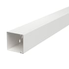 OBO BETTERMANN - Canale portacavi 80x80x2000 in Acciaio zincato/plastificato bianco RAL 9010 con base preforata in continuo.