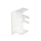OBO BETTERMANN - Elemento terminale 40x60mm in acciaio zincato/plastificato bianco RAL 9010.