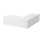 OBO BETTERMANN - Angolo esterno con coperchio 60x60mm in Acciaio zincato/plastificato bianco RAL 9010.