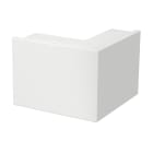 OBO BETTERMANN - Angolo esterno con coperchio 60x150mm in Acciaio zincato/plastificato bianco RAL 9010.