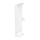 OBO BETTERMANN - Elemento terminale 60x200mm in acciaio zincato/plastificato bianco RAL 9010.