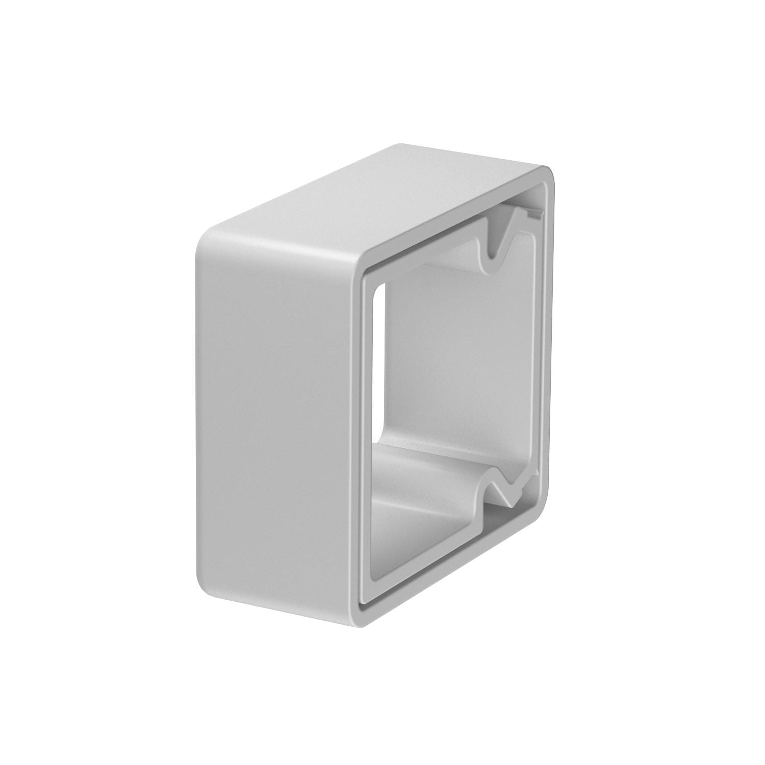 OBO BETTERMANN - Anello protezione bordi per canale LKM 40x40mm in Polivinilcloruro grigio.
