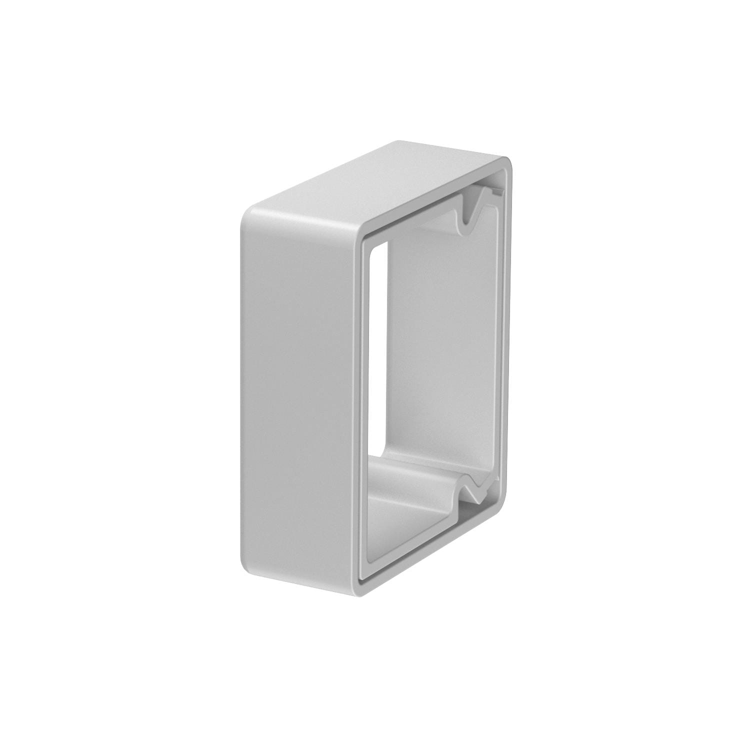 OBO BETTERMANN - Anello protezione bordi per canale LKM 40x60mm in Polivinilcloruro grigio.