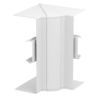 OBO BETTERMANN - Angolo interno variabile 70x210mm in Policarbonato/acrilnitrile butadiene stirolo bianco RAL 9010.