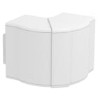 OBO BETTERMANN - Angolo esterno variabile 70x110mm in Policarbonato/acrilnitrile butadiene stirolo bianco RAL 9010.