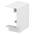 OBO BETTERMANN - GK-FH70110RW COPERCHIO ANGOLO Curva piana 70x110mm Policarbonato/acrilnitrile butadiene stirolo bianco RAL 9010.