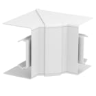 OBO BETTERMANN - Angolo interno variabile 70x110mm in Policarbonato/acrilnitrile butadiene stirolo bianco RAL 9010.