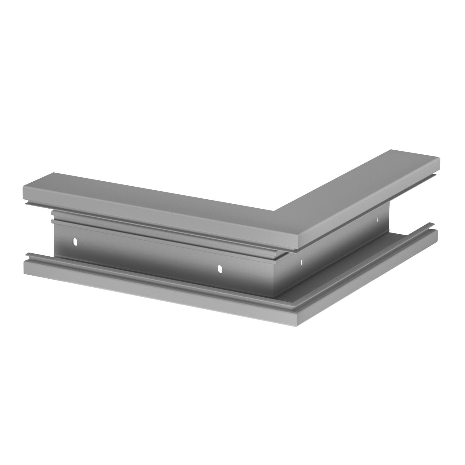 OBO BETTERMANN - Angolo esterno 70x110mm in Polivinilcloruro grigio pietra RAL 7030.