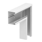 OBO BETTERMANN - Curva piana 70x110mm in Polivinilcloruro bianco RAL 9010.