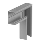 OBO BETTERMANN - Curva piana 70x110mm in Polivinilcloruro grigio pietra RAL 7030.