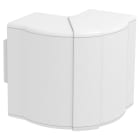 OBO BETTERMANN - Angolo esterno variabile 70x130mm in Policarbonato/acrilnitrile butadiene stirolo bianco RAL 9010.